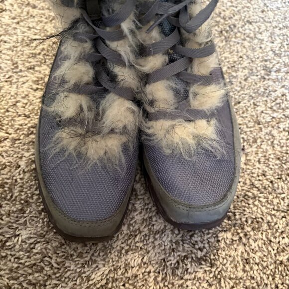 The North Face Military Lace Up TNF NSE 4-3284 Winter Boots - Picture 3 of 8